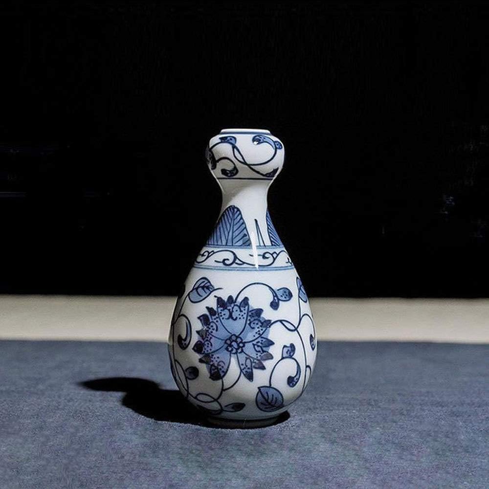 Funeral Urn Keepsake by Soul Urn - Cremation Ceramic Urn Set for Small Amount of Human Ashes and Pets, 6×6×12cm, Perfect Souvenir, P (B)