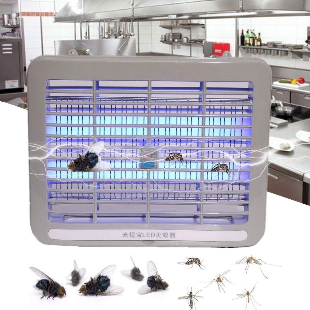 Mosquito Killer Nuova Lampada elettrica antizanzare Lampada da Notte a LED per Interni Camera da Letto dell'hotel Anti-Insetto Repellente per Insetti Vespa Fly Zapper Trappola Colore Casuale