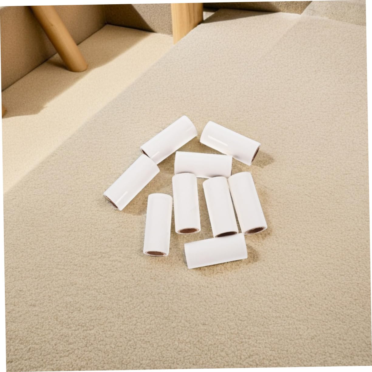 Toyvian 25stücke Fusselrolle Ersatzrollen mit Klebefunktion für Tierhaare und Textilien Kompatibel als Nachfüllpack für Mini Schnellen Reinigung