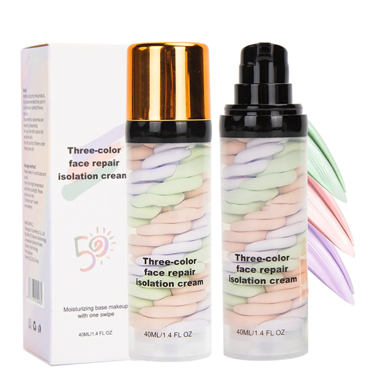 SONGQEE Face Primer, Professional Makeup Pore Filler Skin Perfecting Colour Corrector Primer Base, Oil-control Long Lasting Foundation All Types (Face Primer)