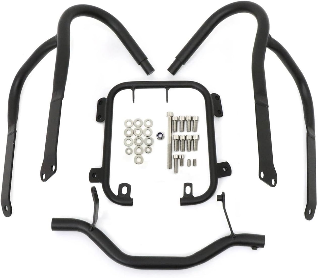 Engine Protection Bar Motorcycle R 1200 RT Front Rear Steel Engine Guard Bumper Highway Crash Bar Cage Frame Protector Stunt for R1200RT 2004-2013