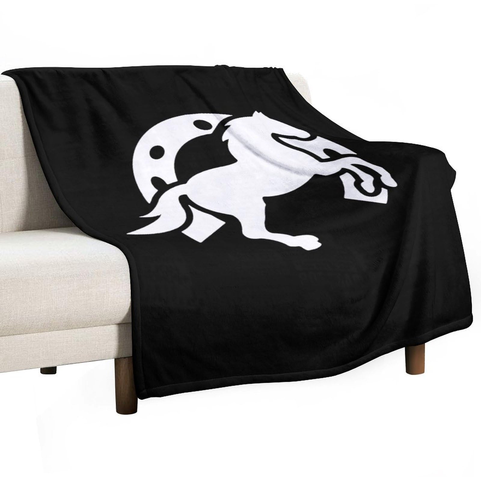 Cgsbngha Style Horseshoe Horse Flannel Fleece Blanket Lightweight Soft Throw Blankets For Sofa Couch Bed Chair