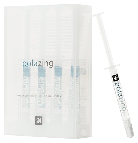 PolaZing - Gel blanqueador al 35%, paquete de 4, menta verde (4 geles)