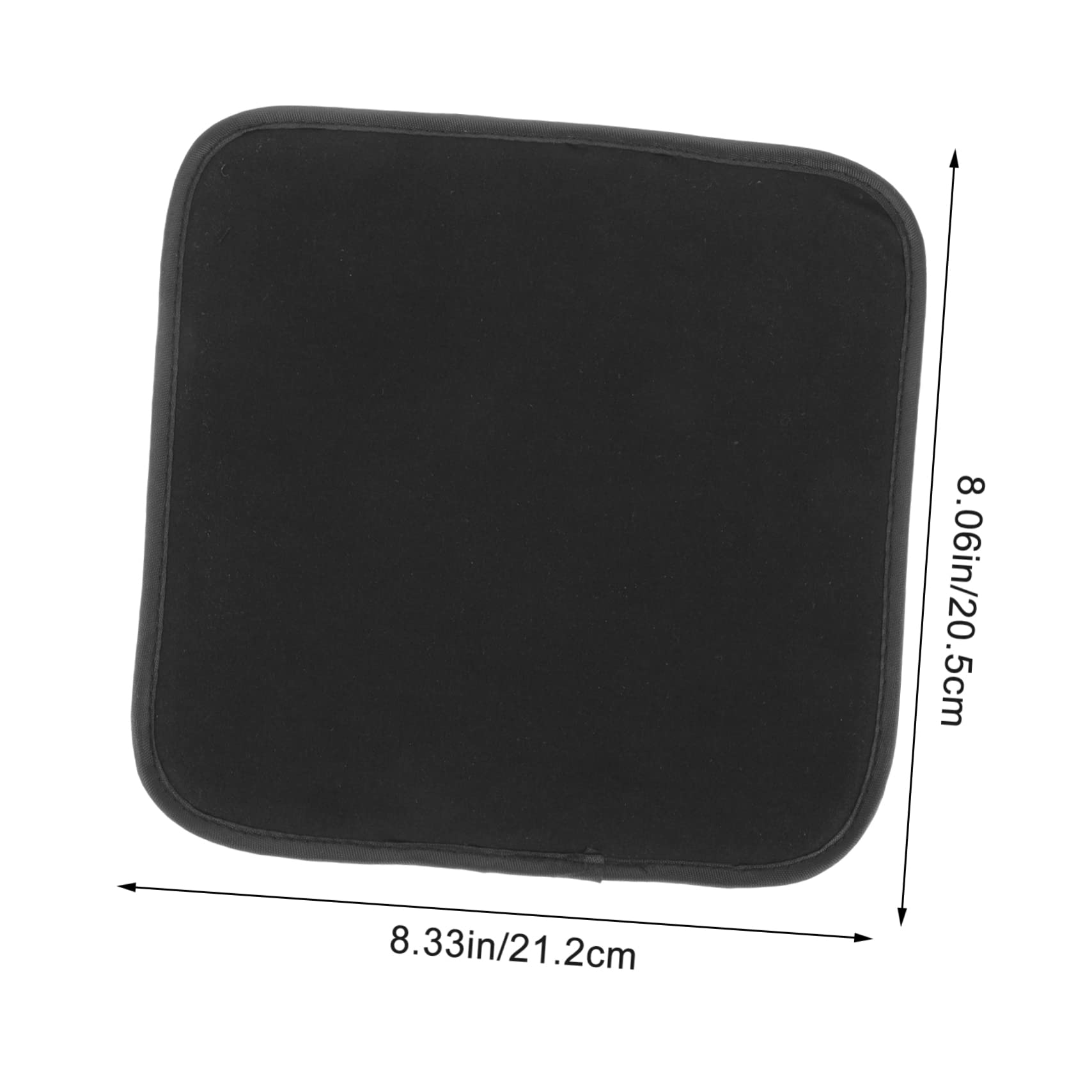 Happyyami 2pcs Bowling Ball Cleaning Polishing Pads Microfiber Towel Set Skid-Resistant for Bowling Supplies