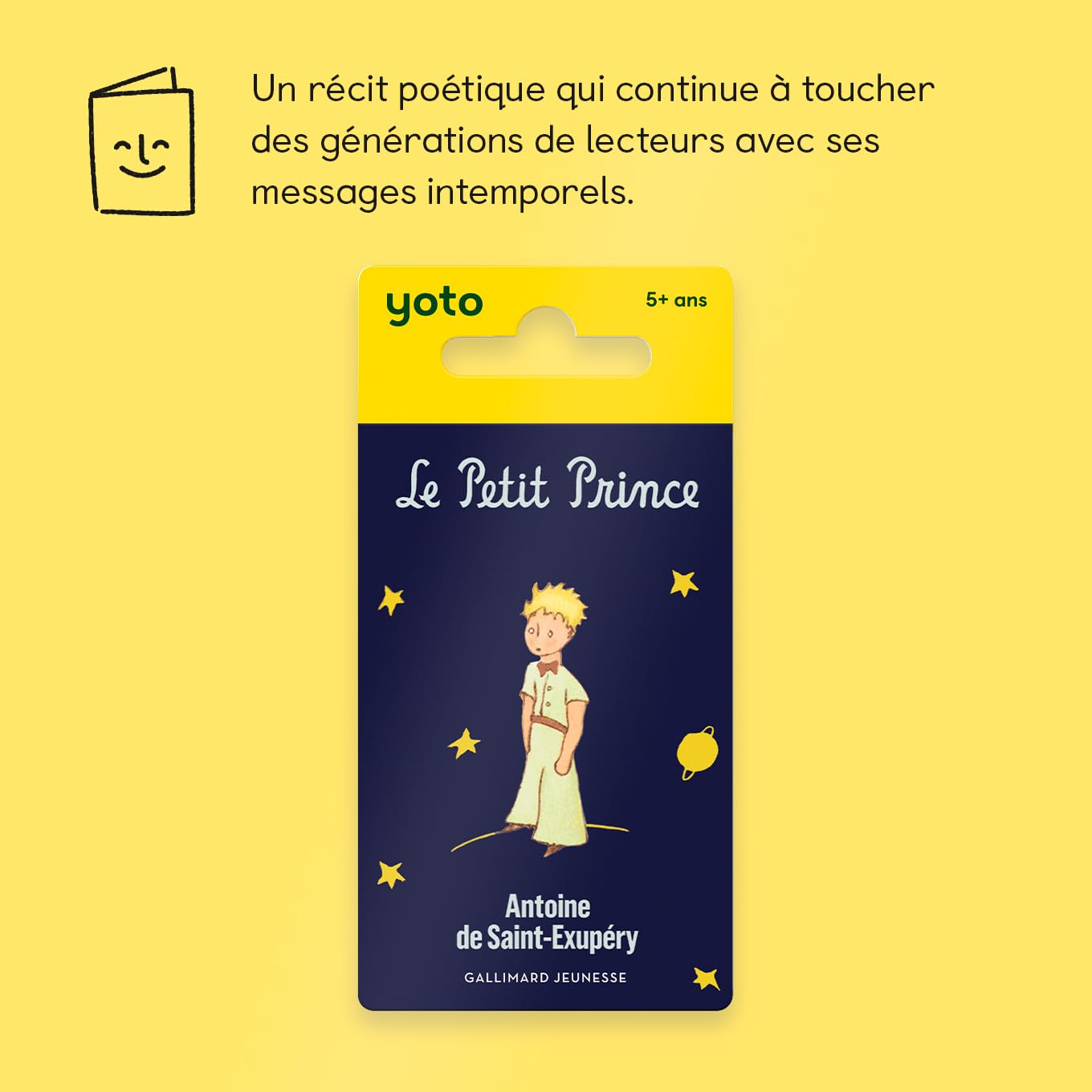 Yoto - Le Petit Prince Livre Audio En Français - Carte Pour Conteuse Yoto Player Et Mini