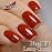 Double Rhythm 15ML Gel Polish Pure Sheer Same Color Same Bottle Soak Off Gel Polish Manicure Salon DIY Art at Home for Women (Iron Red-A1454)
