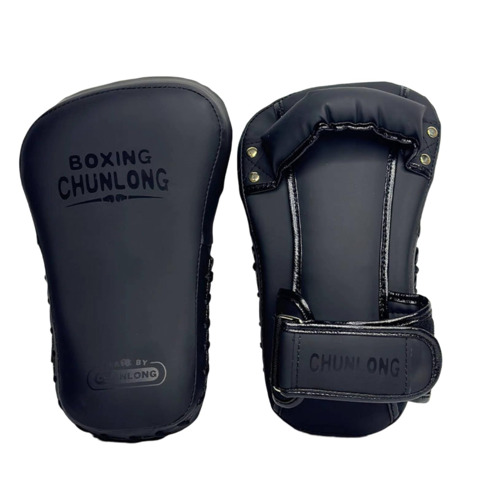 kowaku Boxing Pads Curved Striking Pad Impact-Absorbing Gear for Home, Black