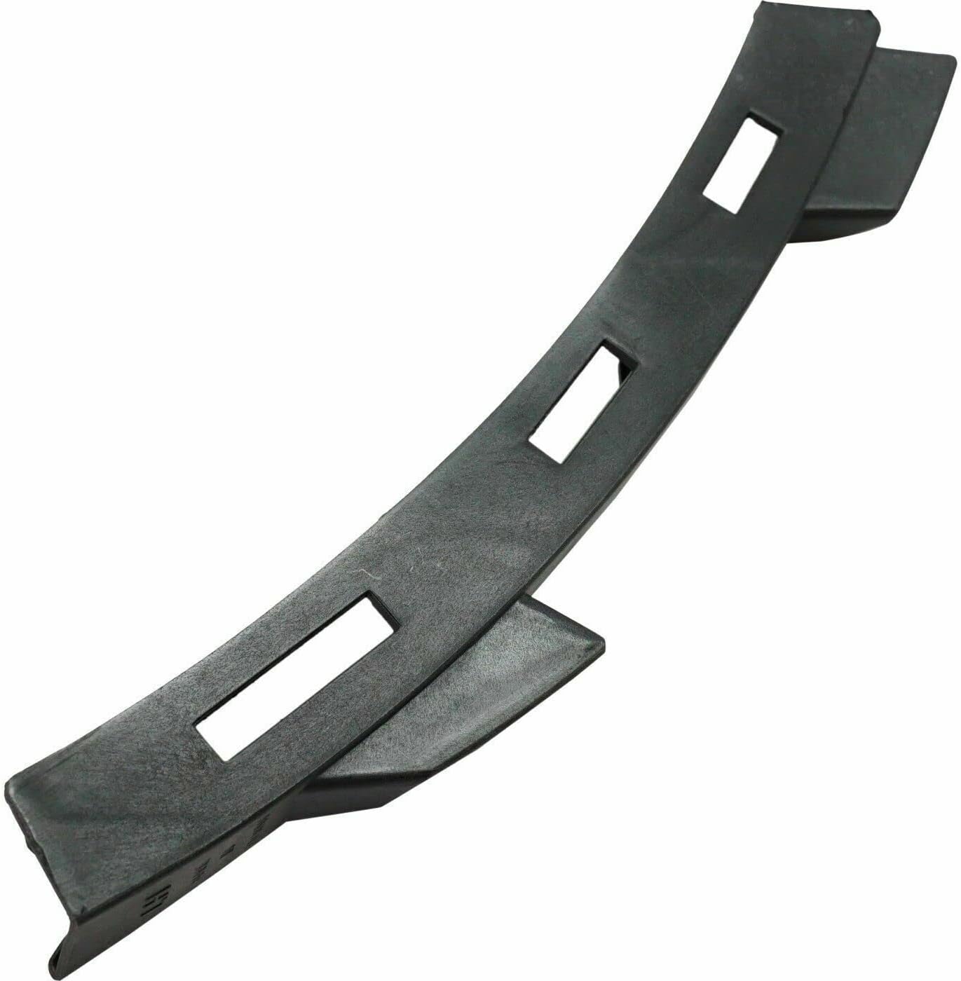 DAT AUTO PARTS Front Driver and Passenger Side Outer Bumper Cover Support Pair Fits 2012-2017 Hyundai Accent Hatchback and Sedan, Black Textured Plastic, Replaces HY1042105, HY1043105, 865841R000
