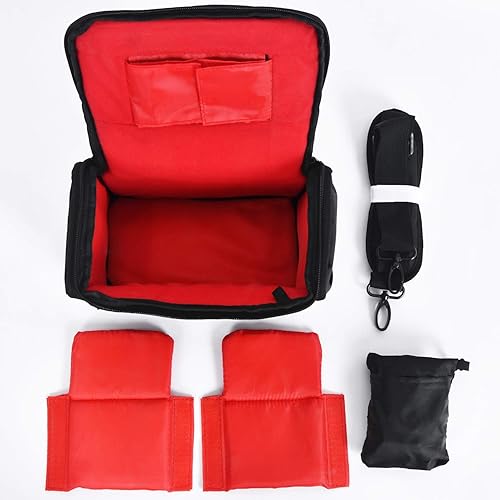 Miniatura 8 de FOSOTO Funda para cámara compatible con Nikon D3300 D3400 D5300 D5500 D5600 D7200 D7100 D500 D90 D60 D750 D810 D610, Canon EOS Rebel T5i T6 T7i XT