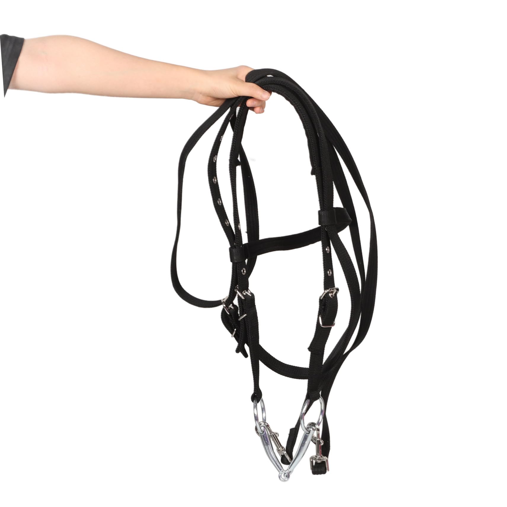 Cabezada De Nylon para Caballos y Resistente para Entrenamiento y Monta De Diversas Razas