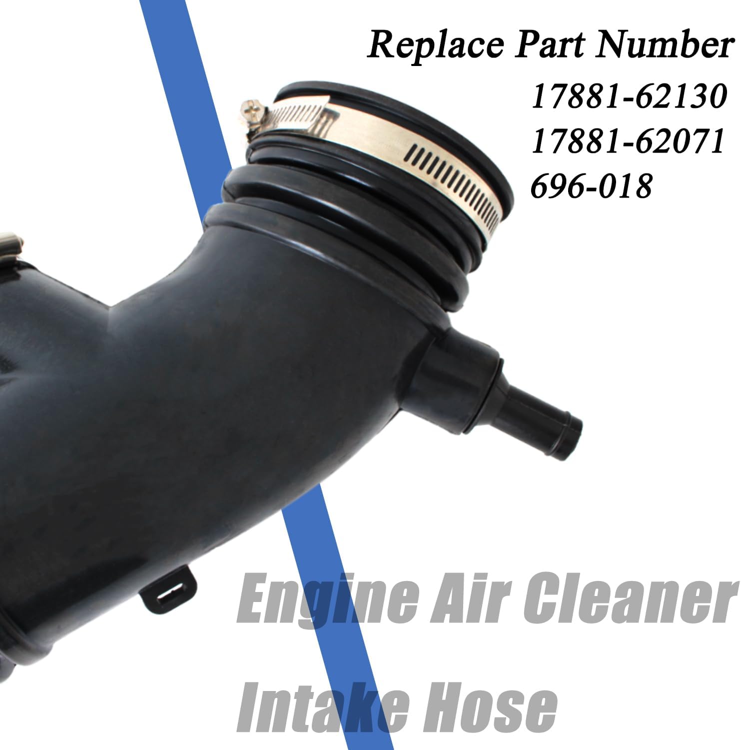 AUCERAMIC 696-018 Air Intake Hose Tube Fit 1995-2000 for Toyota Tacoma V6 3.4L GAS DOHC Replace# 1788162071