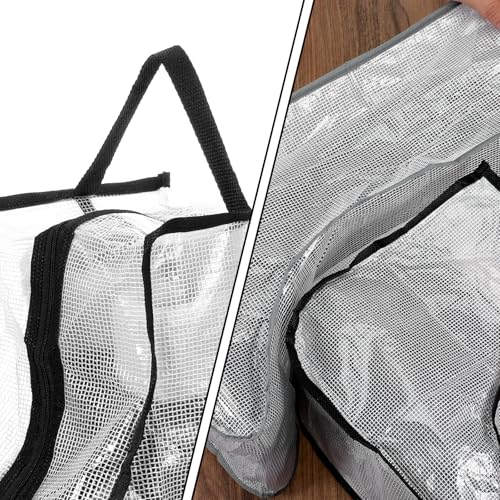 2 Pack Women Boots Bag, Travel Shoe Bag Portable Short Boot and Tall Boot Bags or Protector Storage Dust Proof Shoe Bags for Travel Long Tube Shoes Sleeves for Men's and Woman's Boots4