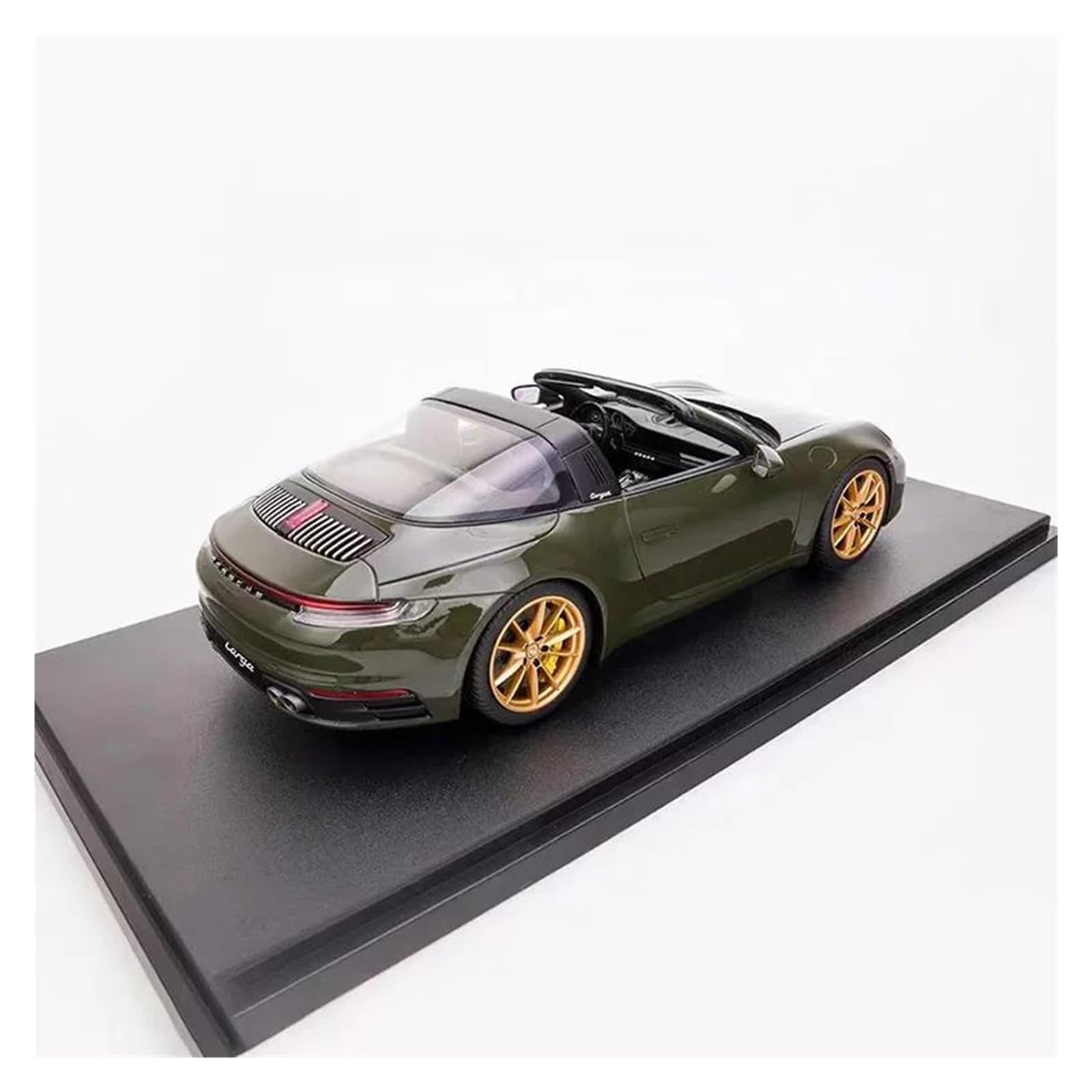 Metallo Scala Replica Modellino Di Auto In Resina In Scala 1 18 Adatto Per Porsche 911 992 Targa 4S/Targa 4 Modello Statica Decorazione Per La Casa Hobby Veicoli Giochi Set