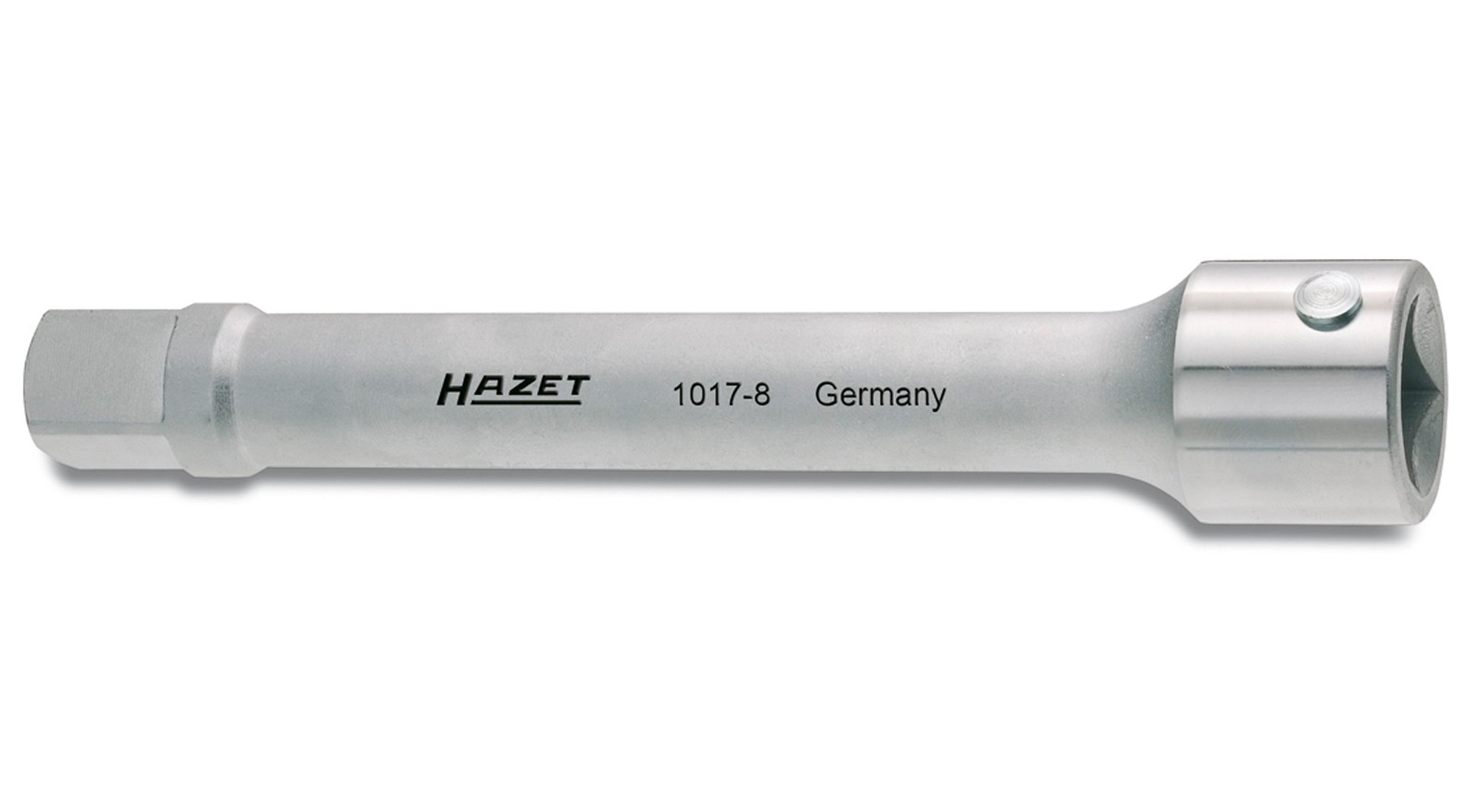 HAZET Verlängerung 1017-8, 3/4 Zoll (20 mm) Vierkant, Chrom-Vanadium