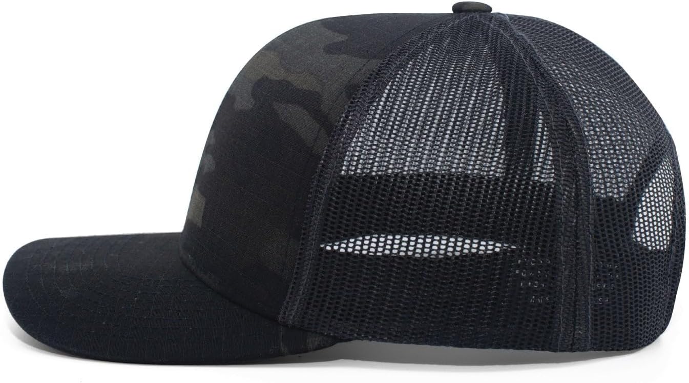 Police Adjustable Mesh Back Cap - Durable Snapback Hat - Breathable Fast Dry Comfort