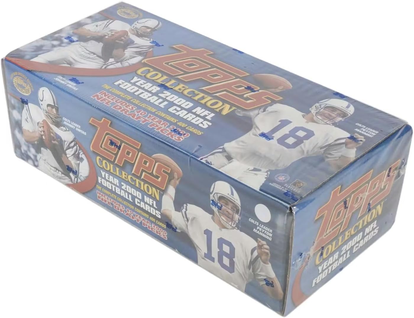 2000 TOPPS NFL Football Complete Set 400 Cards - Factory Sealed