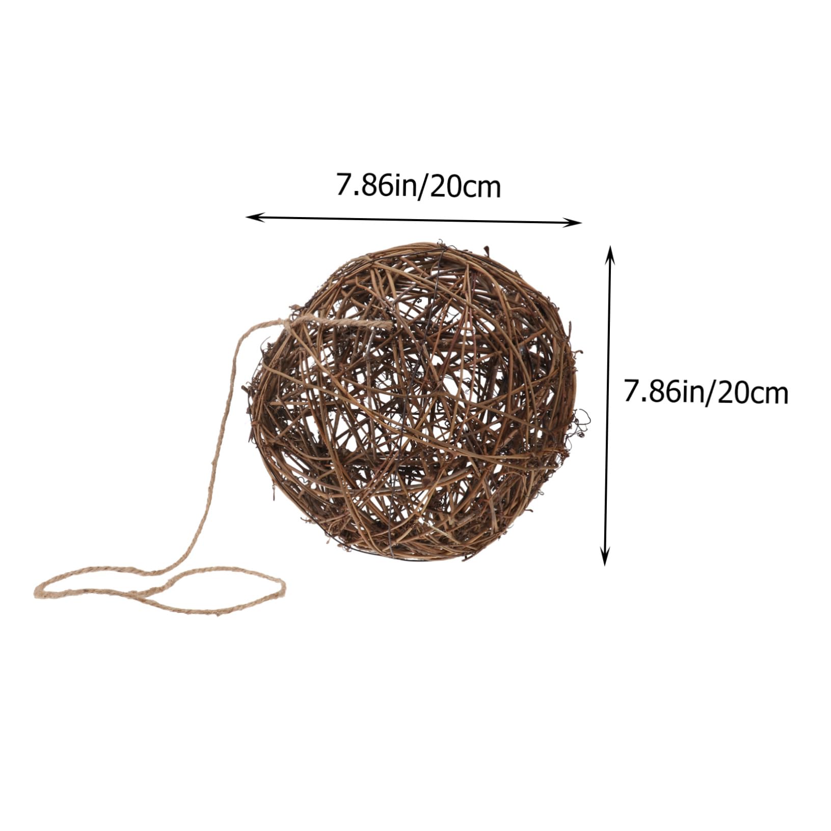 GRIRIW DIY Nesting House Birdhouses for Outside Nesting Material Attract Birds Outdoor Decor