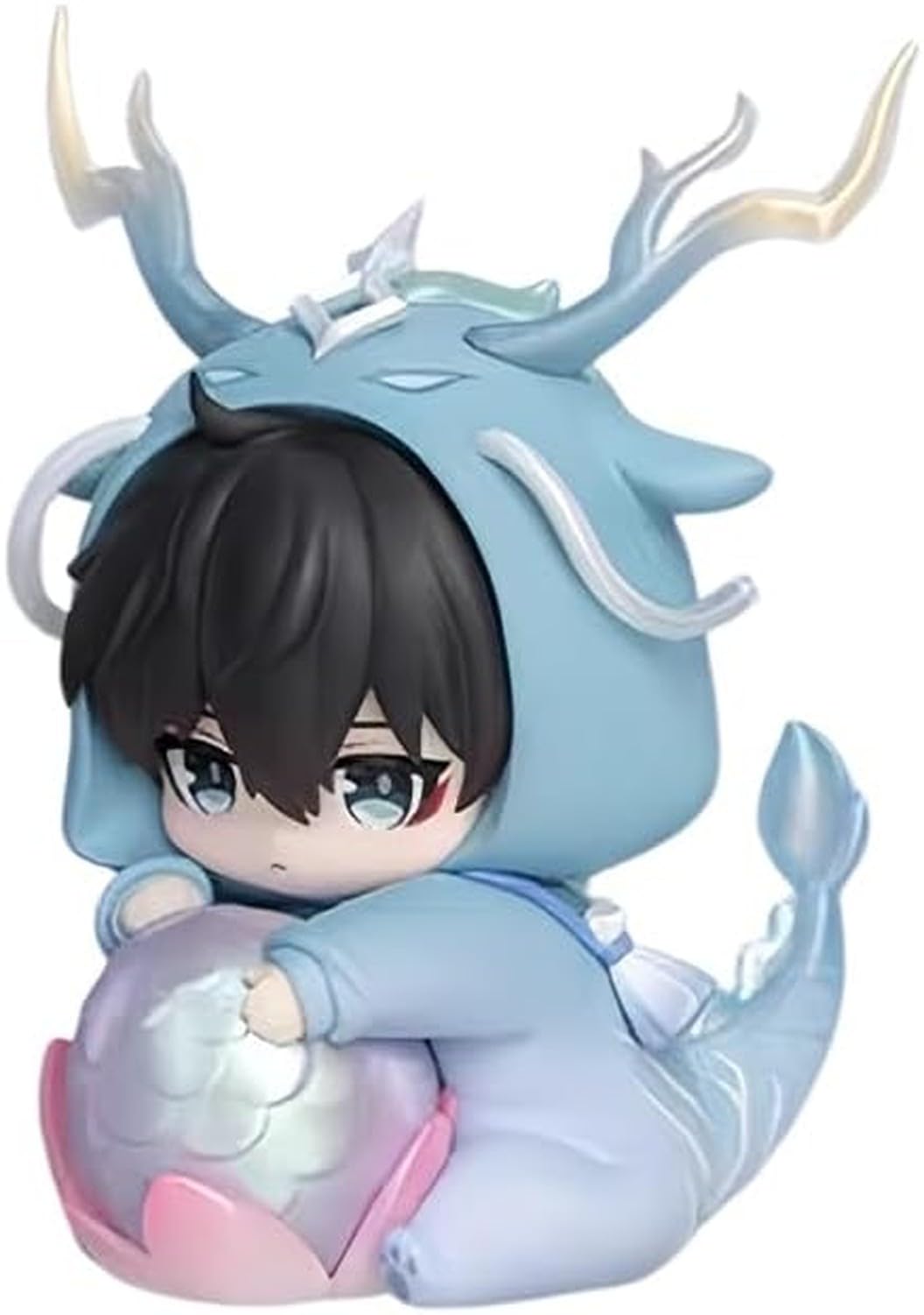 AIEIJJH Cute Chibi Anime Figure, Boys' Dormitory Collectable Figurine, Small Desk Decor, Dan Heng Hidden