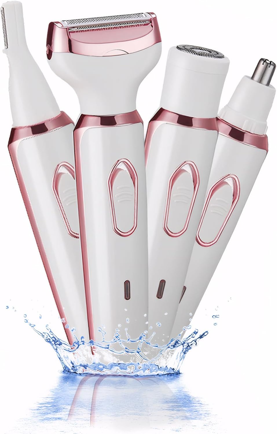 Electric Razors for Women, 4-in-1 Women’s Facial Hair Removal, Face Shaver Ebrow Trimmer Pubic Bikini Trimmer Portable Ladies Shaver Womens Razors for Shaving Electric Razors for Women, 4-in-1 Women’s Facial Hair Removal, Face Shaver Ebrow Trimmer Pubic Bikini Trimmer Portable Ladies Shaver Womens Razors for Shaving