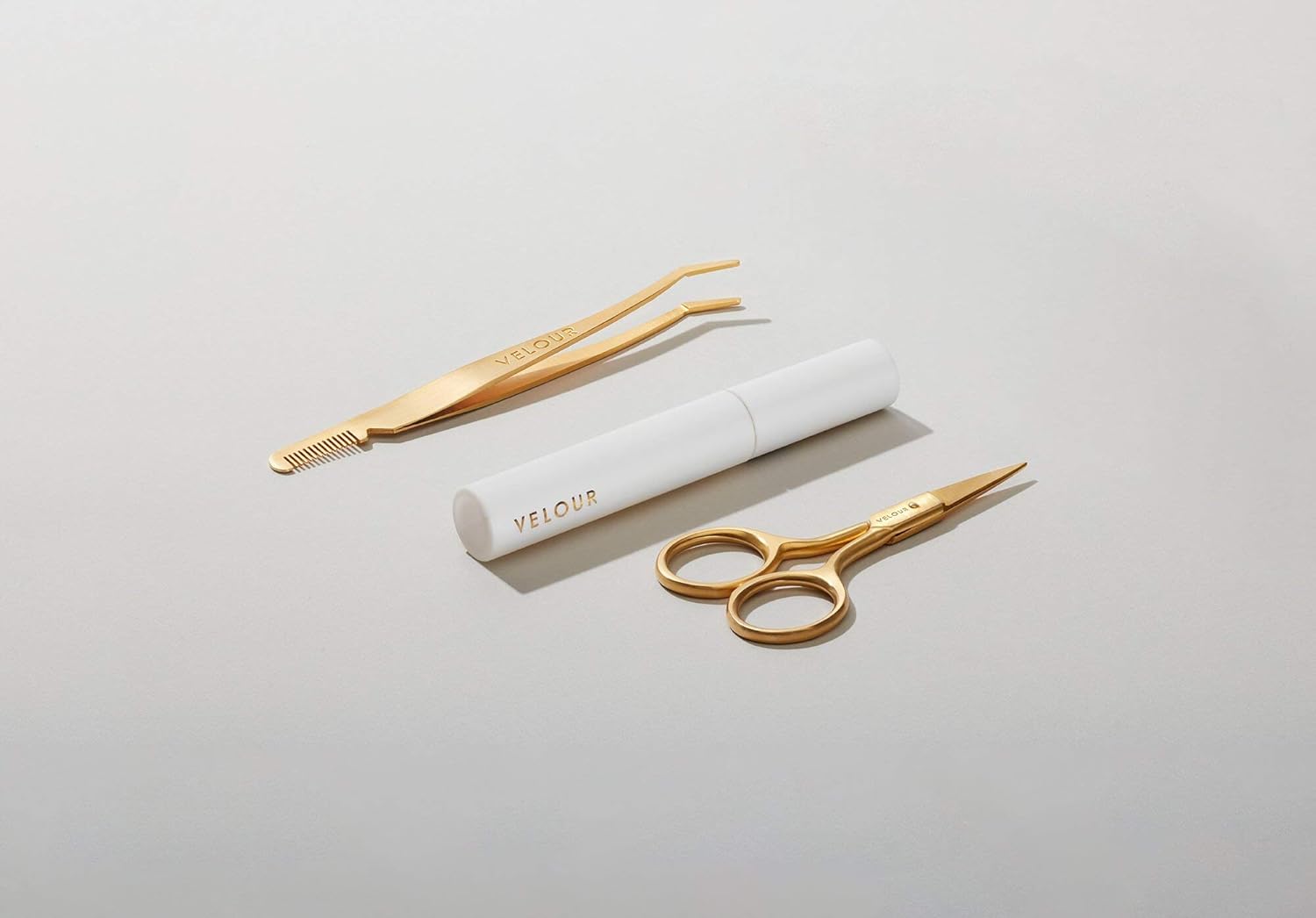 Velour Eyelash Glue - Strong Hold White Lash Adhesive - Brush On Applicator. Premium hypoallergenic, latex-free adhesive for strip eyelash extension, false eyelashes, mink lashes : Beauty & Personal Care