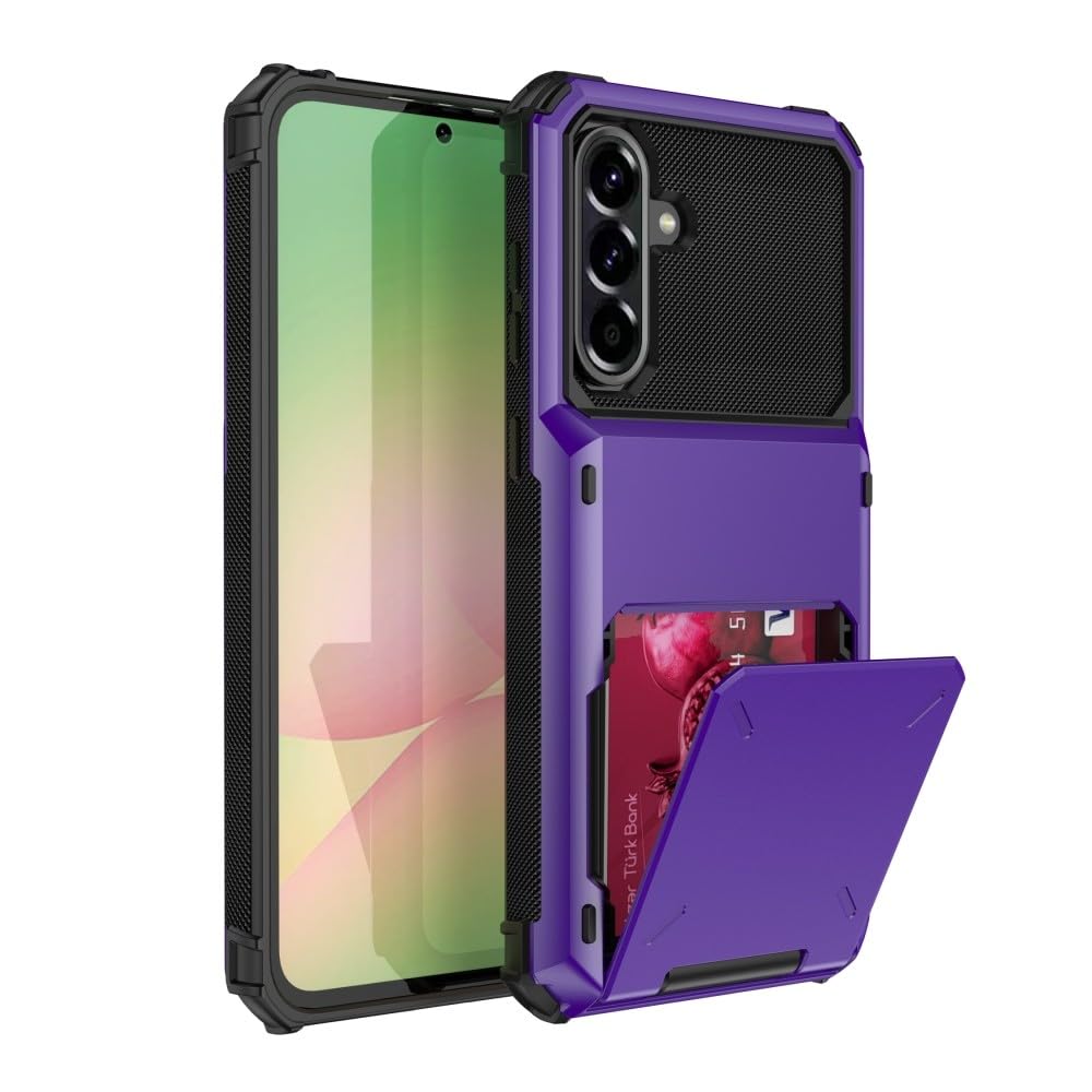 Coque silicone Samsung Galaxy A32 5G violet résistant avec fentes - 8