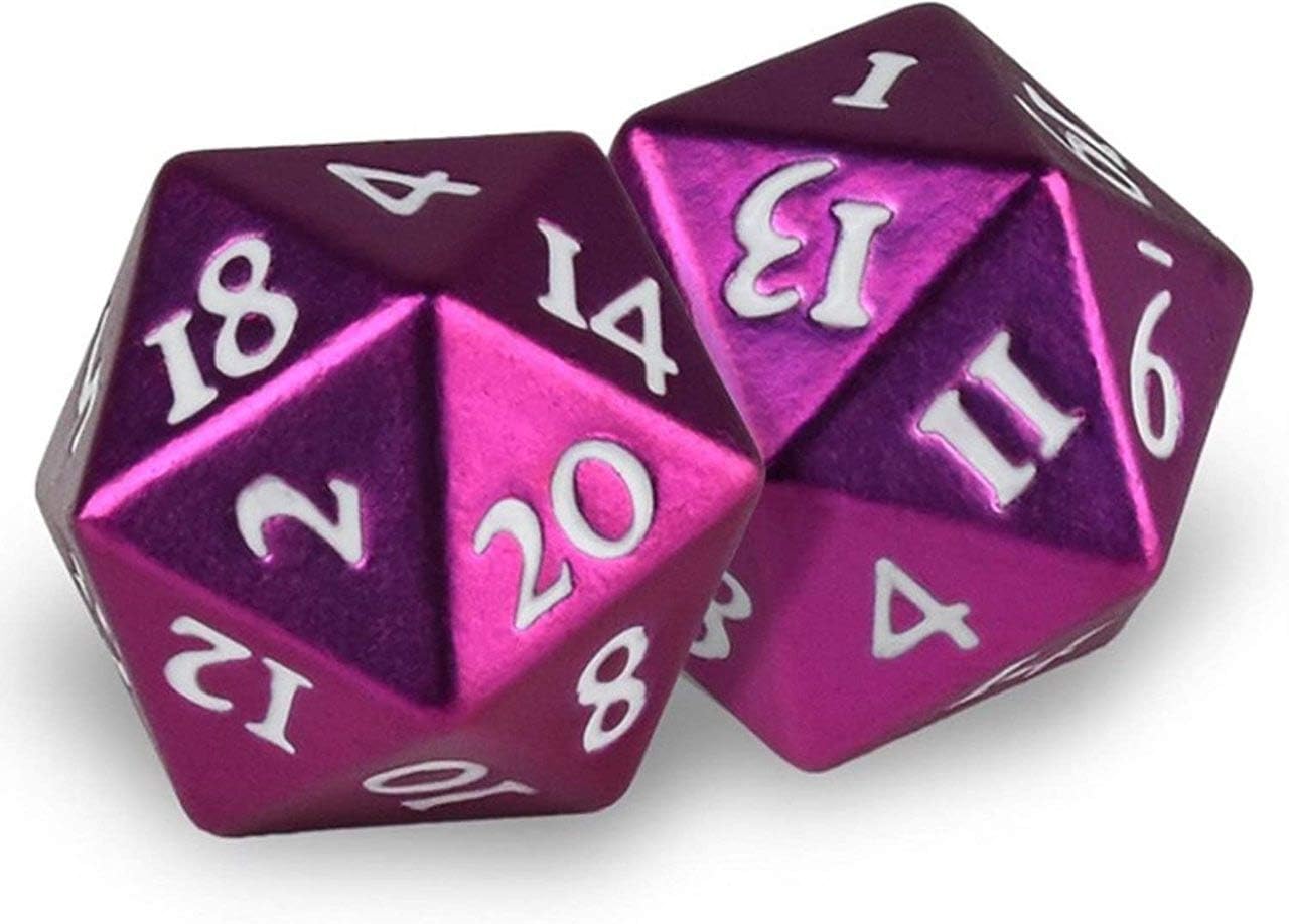 Ultra Pro Heavy Metal d20 - Grenadine (2)