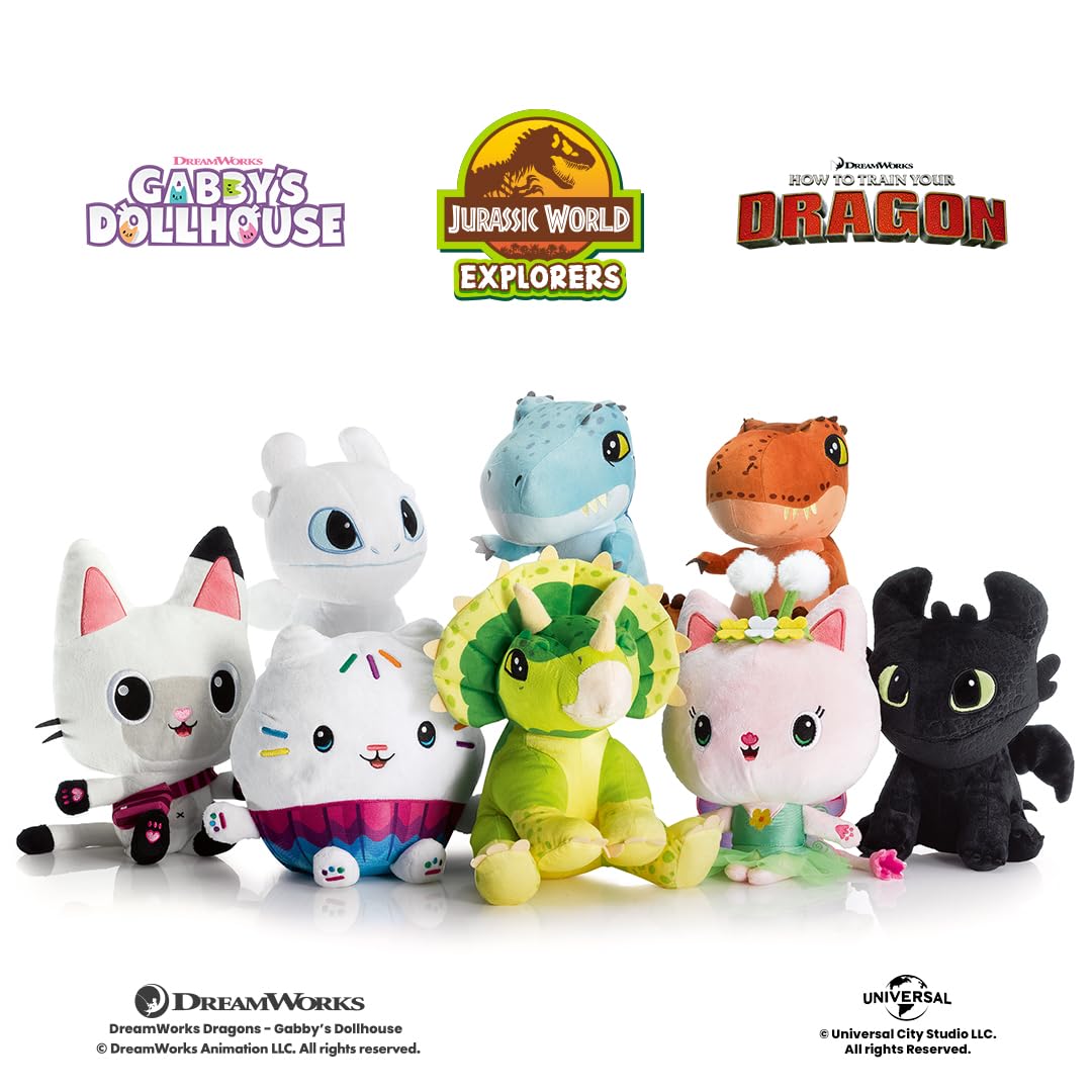 BIOSYNEX - Peluche Bouillotte Micro-Ondable avec Billes d'Argile Dragons - Doudou Bien-Être Lavable en Machine - Chaleur Douce et Réconfortante - Dès la naissance (Furie Eclair)
