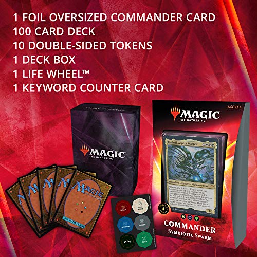 Magic: The Gathering Symbiotic Swarm Ikoria Commander Deck | 100 Card Deck | 4 Foil Legendary Creatures - Thumbnail 2