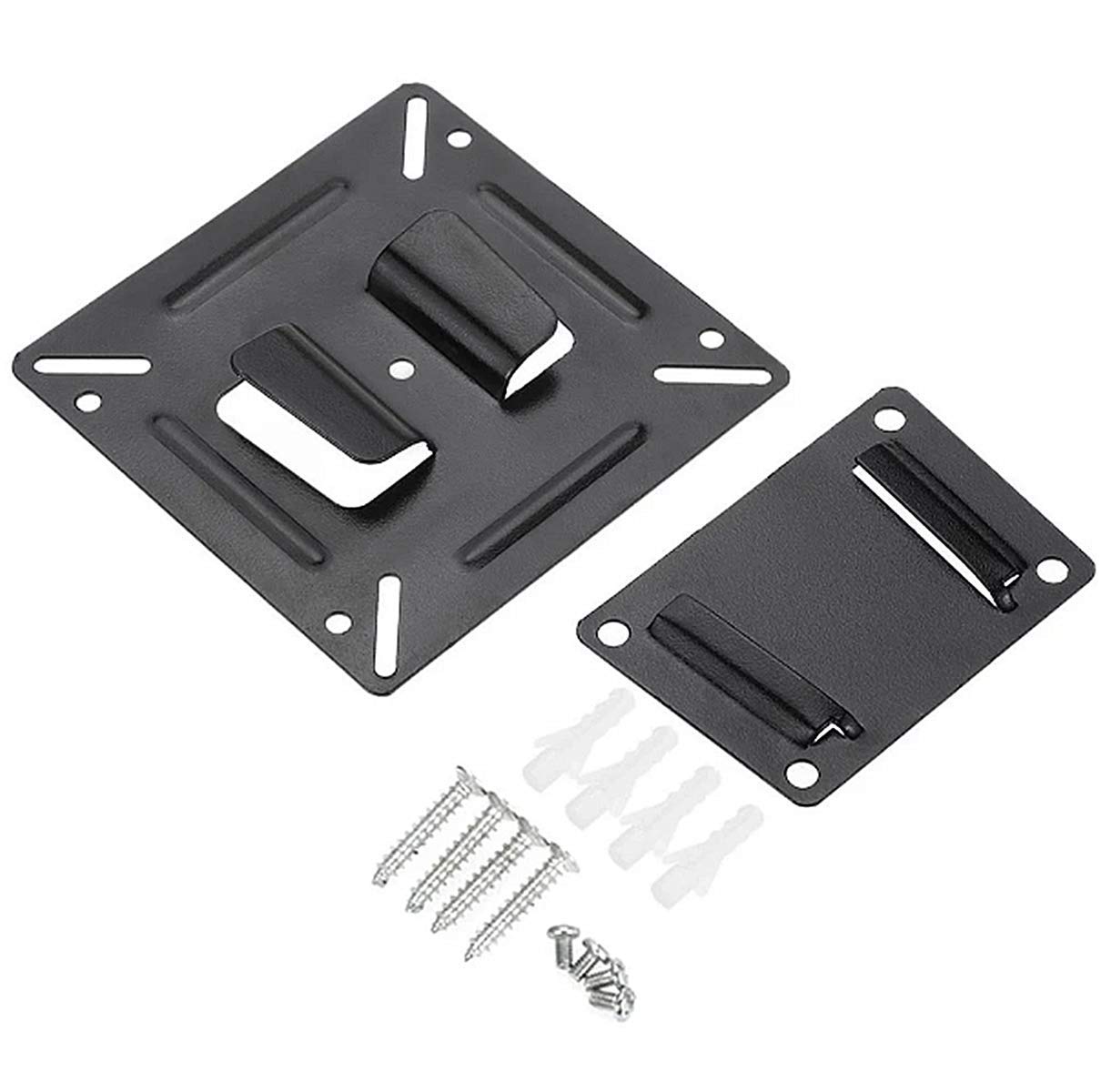SamIdea C2 TV Wall Mount Bracket for Most 14-24 Inch Plasma Flat Flat Panel TV LED LCD TV Screen Monitor, Black