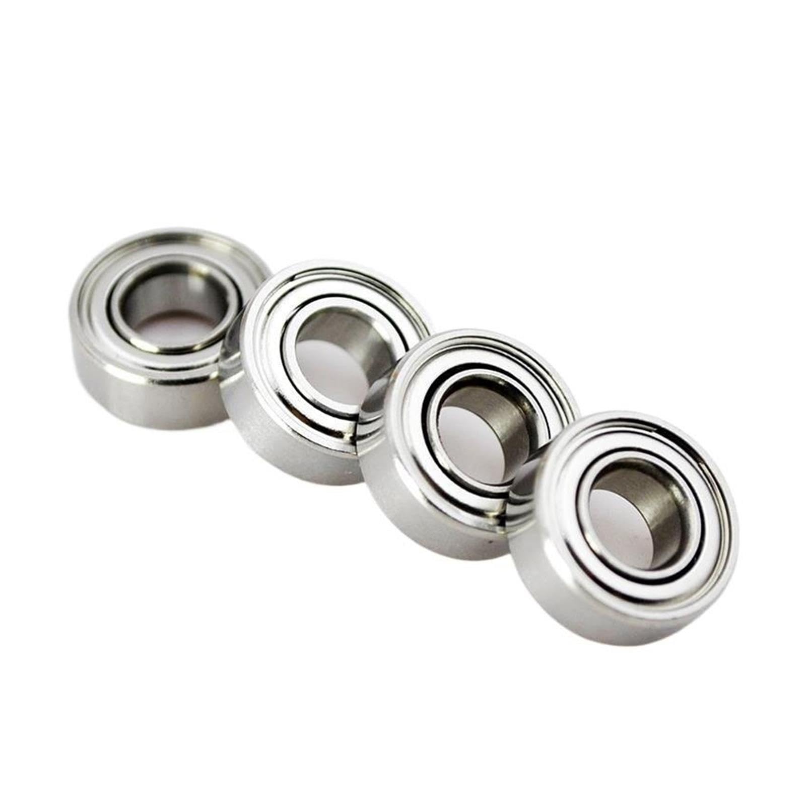 Hybrid-Keramiklager SMR115ZZ Edelstahl 5x11x4 mm Innenbohrung 5 mm Miniaturkugellager(10Pcs)