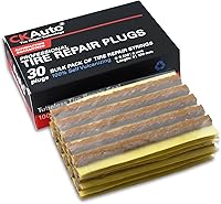 Vista 9 de CKAuto 30 piezas de 20,3 cm de tiras de reparación de neumáticos marrones, herramientas automotrices de reparación de neumáticos sin cámara