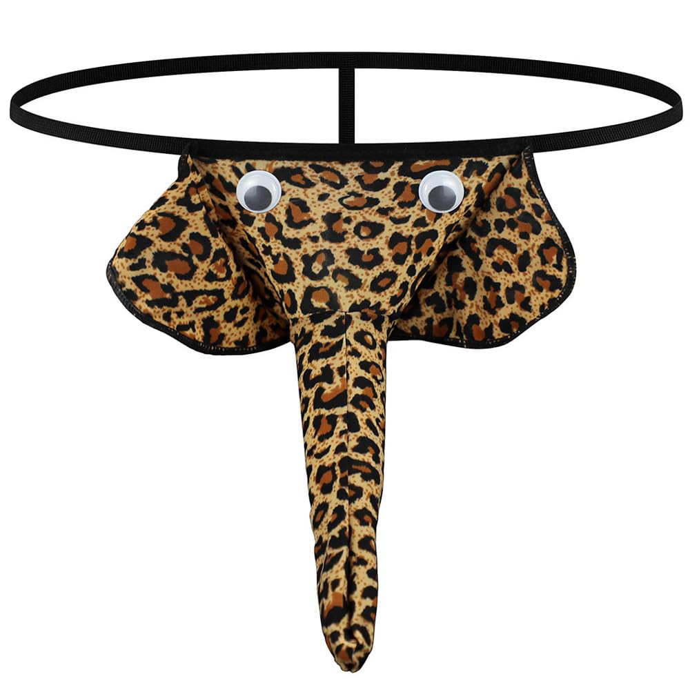 Mens Sexy Underwear, G-String lingerie for men, Soft and Breathable Male Jockstrap, Pouch Briefs Funny Thongs