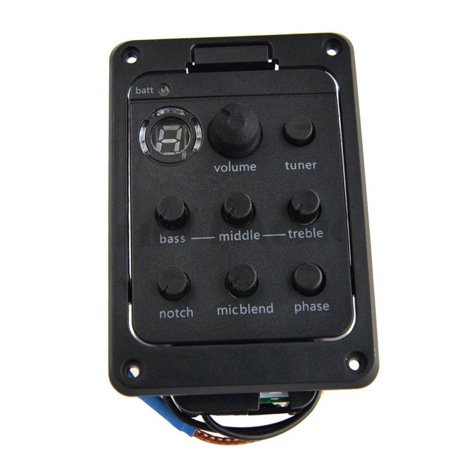 Pickup Per Chitarra Preamplificatore Per Chitarra Acustica Equalizzatore Accordatore Pickup Piezoelettrico Con Microfono Beat Pad Per Strumenti Folk 301 201 101(301 10pcs)
