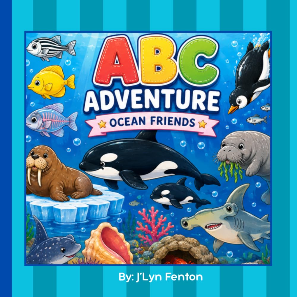 ABC Adventures: Ocean Friends: An Ocean Animal Alphabet Coloring Adventure for Preschool and Kindergarten