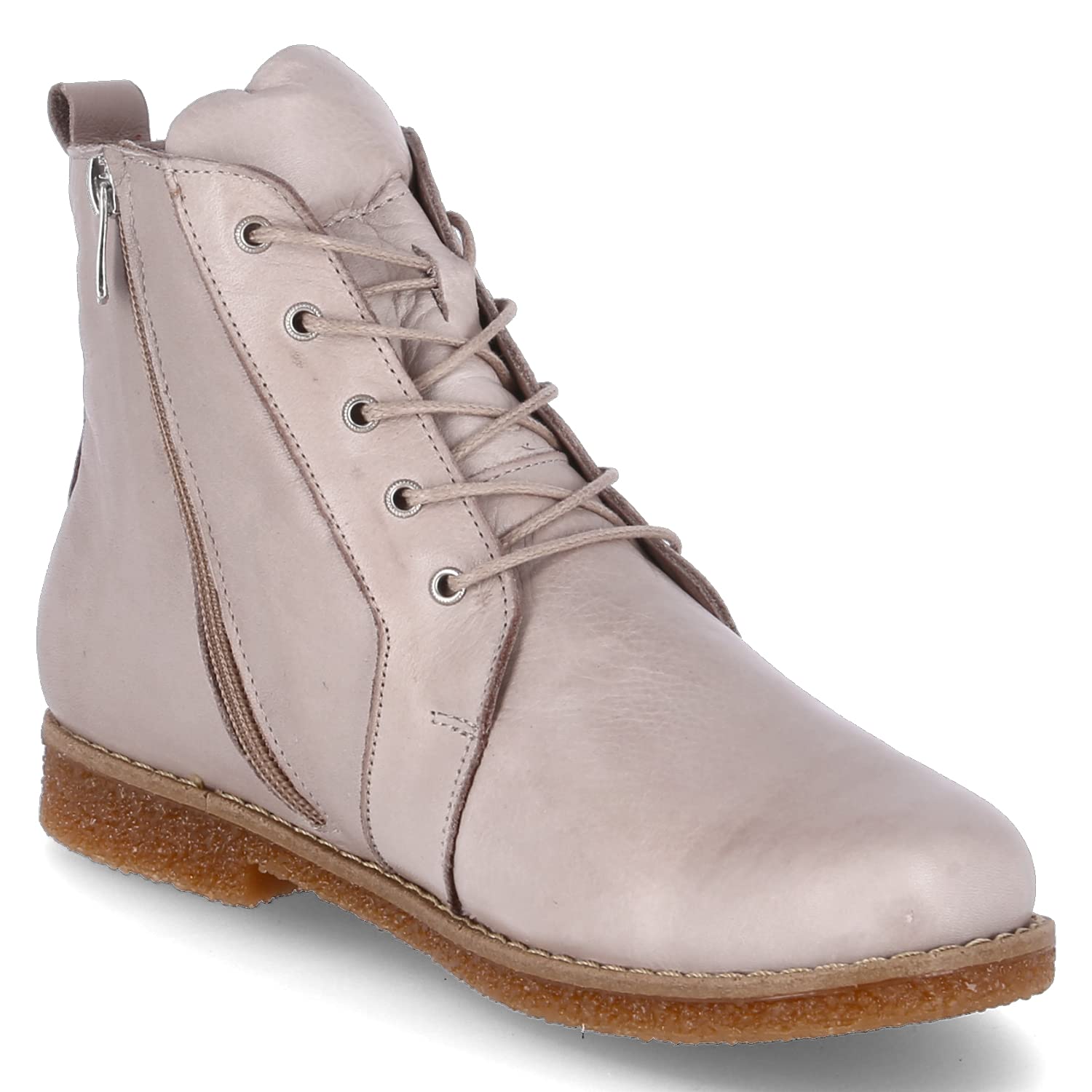 Andrea Conti Damen Stiefelette Leder Schnürboot Krepp Laufsohle 0348718