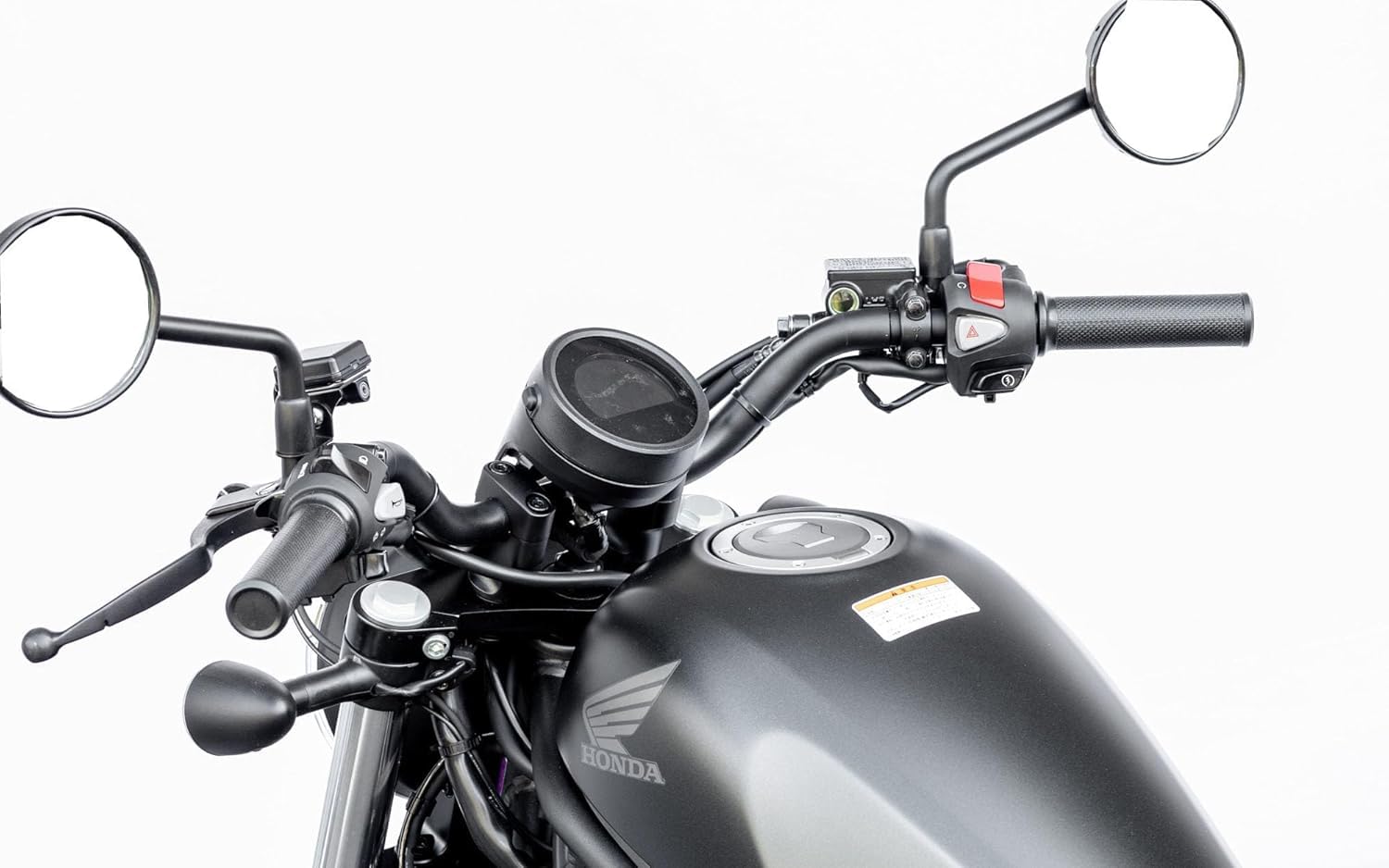 最終値】【閲覧数879】Rebel250 ハンドルバー マッドブラック 最終値