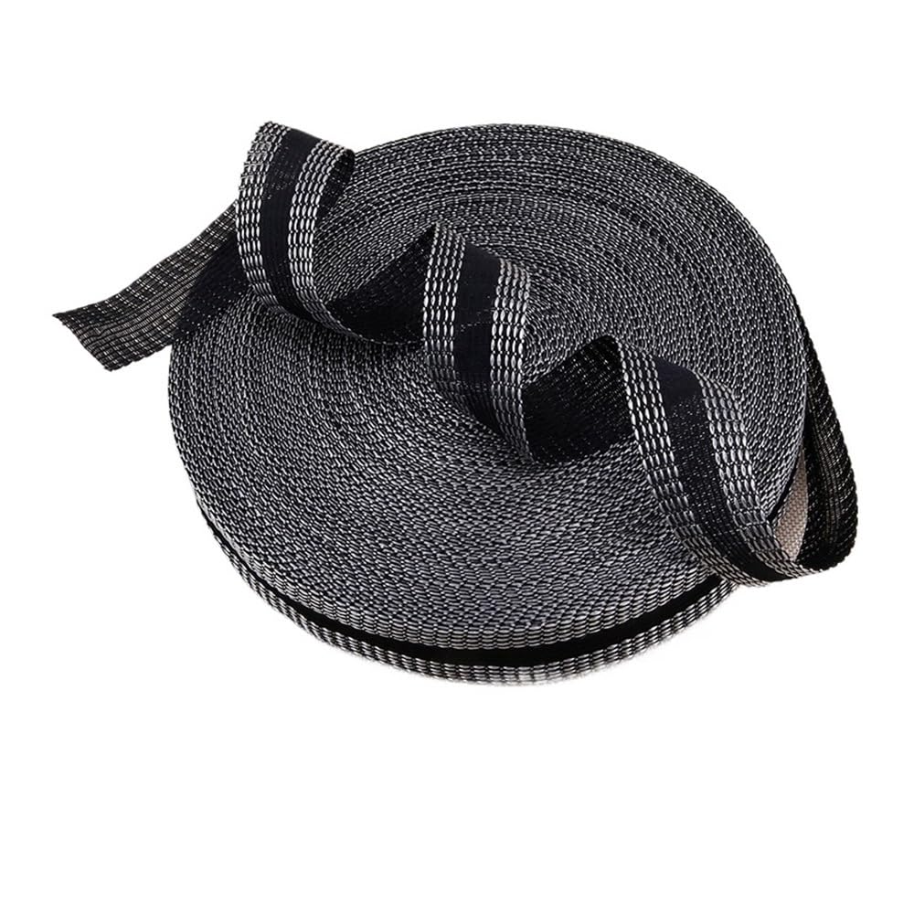 Säumband Bügelband zum Bügeln, Selbstklebendes Klebeband for Hosen, Hosen, Kanten, Jeans, Kleidung, Länge, Verkürzung, Reparatur, Saumbänder for Aufbügeln, DIY-Nähzubehör(Black,25M)