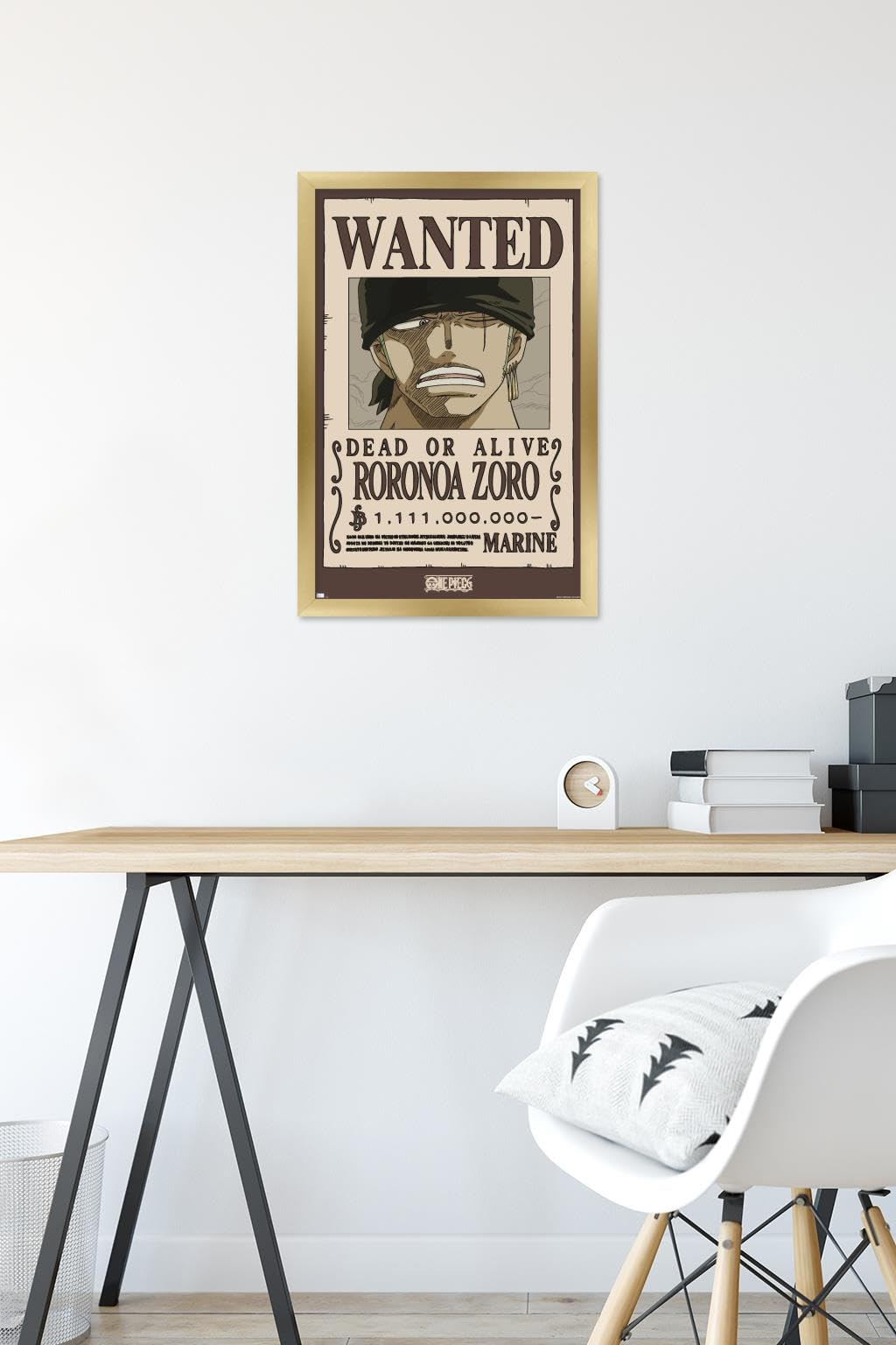 Amazon.com: One Piece - Roronoa Zoro Wanted Poster Wall Poster