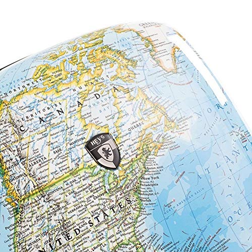 Heys America Journey 2G Maps 3Pc Hardside Fashion Spinner Set (Multicolor) #TOP3