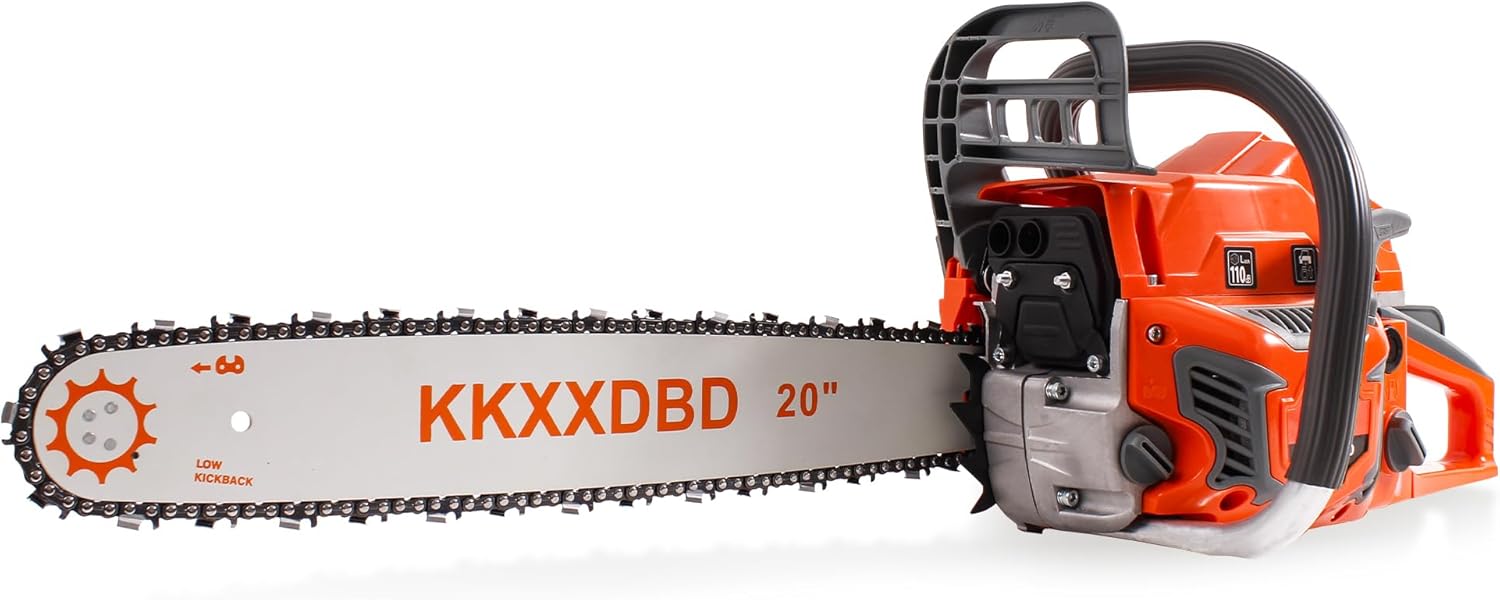 KKXXDBD 58CC Gas Chainsaw Review: Best 20-Inch Bar for Tree Trimming & Yard Cleanup