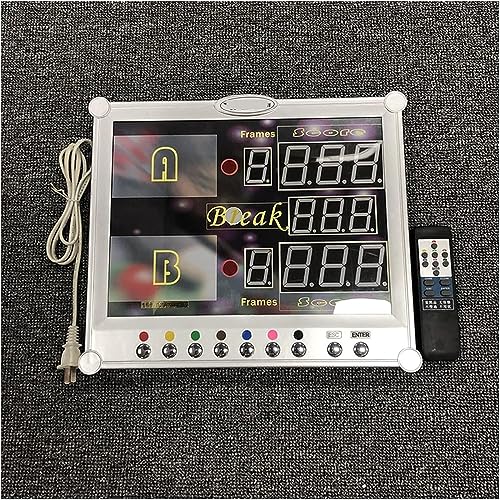 Marcador digital multisport para interior con control remoto inalámbrico miniatura 2