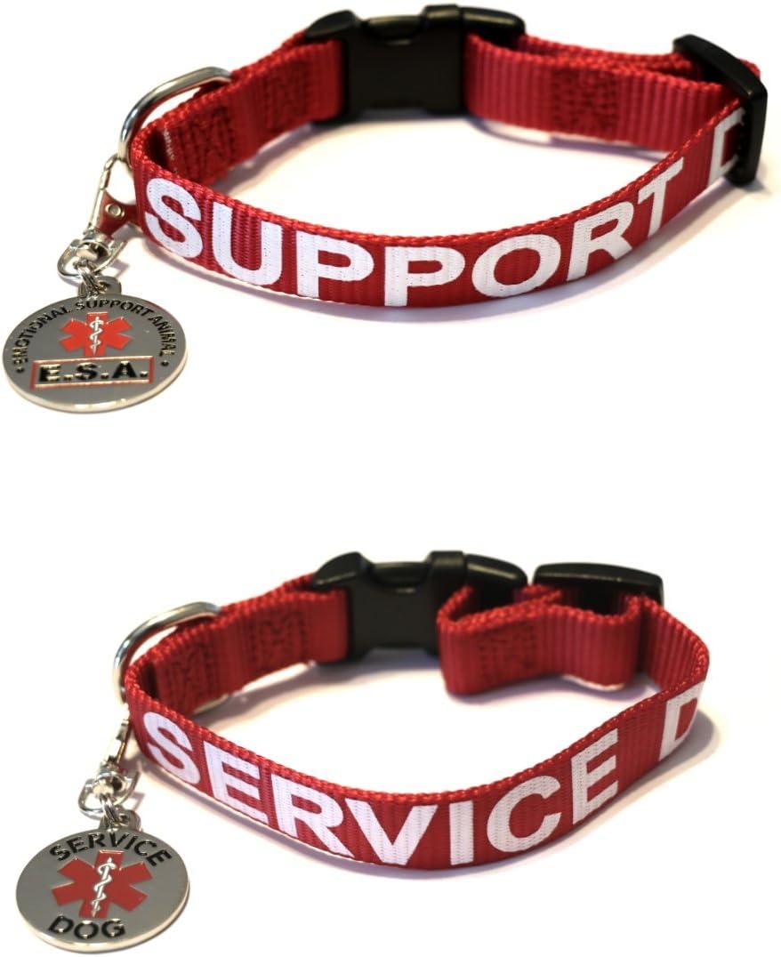 Service Dog and Emotional Support Animal ESA Collar with