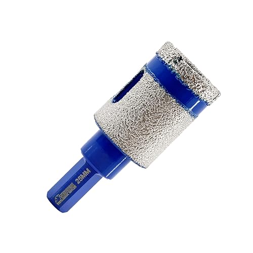 Miniatura 9 de SHDIATOOL Brocas de diamante de 1-38 pulgadas, broca de fresado para biselar biselado, azulejos de porcelana, mármol, cerámica, granito de 1.378 in