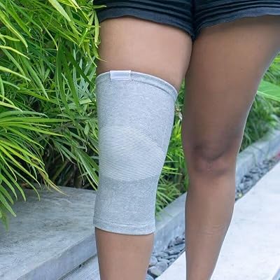 SWZEC One Compress Premium Bamboo Knee Sleeve