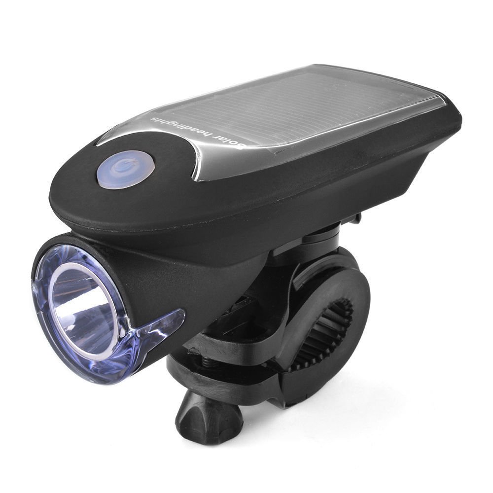 Luces De Bicicleta con Energía Solar Faros Delanteros De Bicicleta De Montaña Luces Traseras Dos En Un Conjunto USB Recargable Accesorios De Linterna