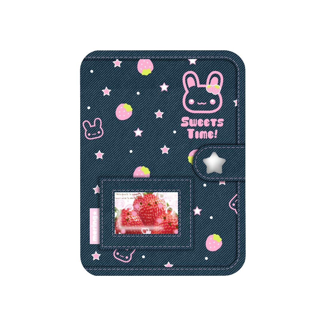 Amazon | メリング A7 デニムバインダー スウィートストロベリー 平成