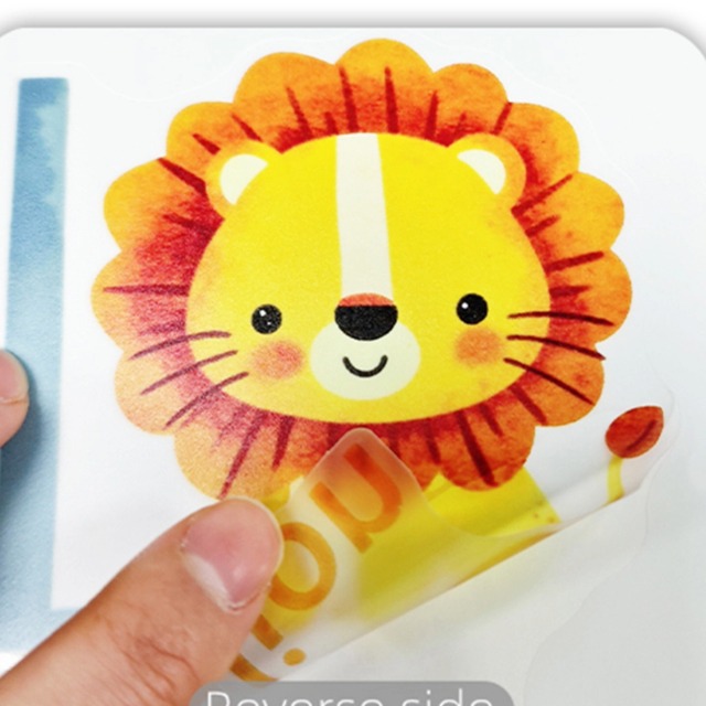 Vinilos Decorativos Infantiles Animal Alphabet 64 Pcs miniatura 7
