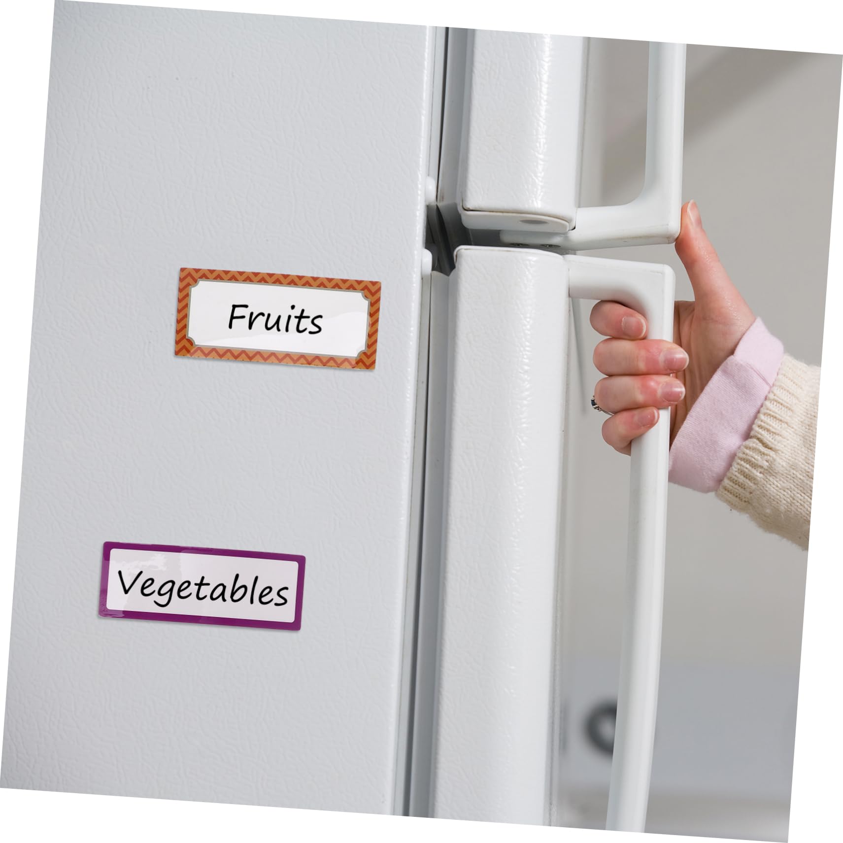 Uonlytech 5 Sätze Magnetische Namensschilder Teiliges Set Beschreibbare Und Abwischbare Etiketten Für Schule Büro Und Küche Für Whiteboard Und Kühlschrank Vielseitig Einsetzbar 16 Stück * 5
