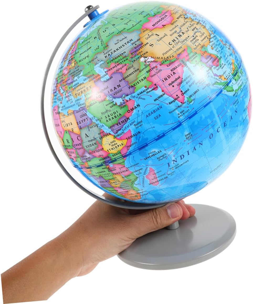 ERINGOGO Educational World Map Piggy Bank for Boys and Girls Coin Money Bank Savings Box