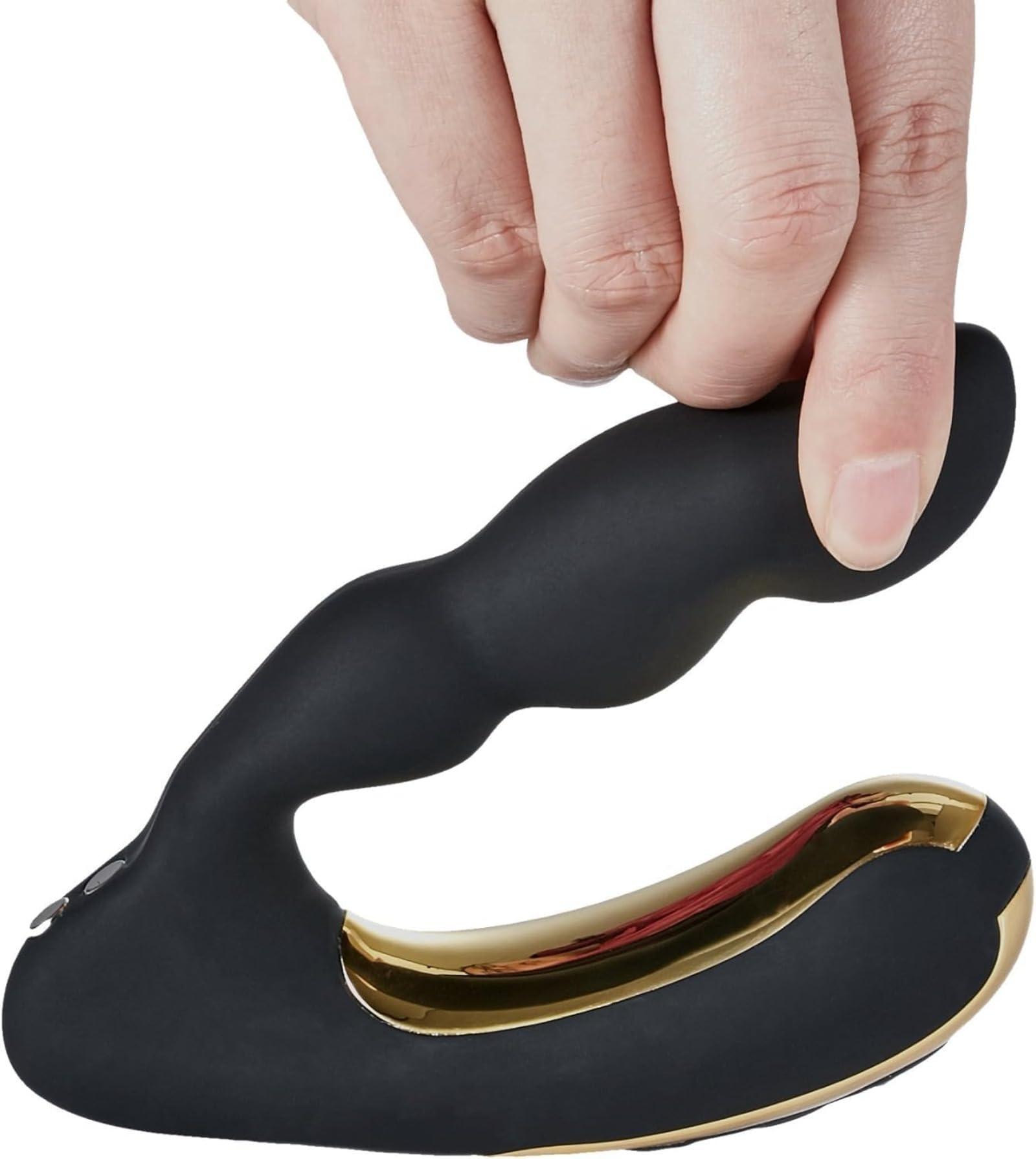Massaggiatore prostatico da uomo — Stimolatore prostatico per adulti: 10 modalità, in silicone, silenzioso, impermeabile, ricaricabile